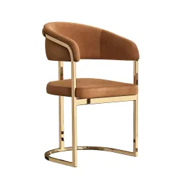Chair Modern gold